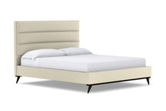 Cooper Upholstered Bed :: Leg Finish: Espresso / Size: Queen Size