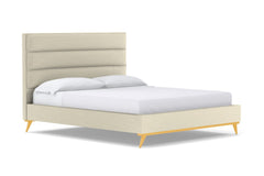 Cooper Upholstered Bed :: Leg Finish: Natural / Size: Full Size