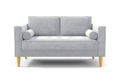Delilah Loveseat :: Leg Finish: Natural / Size: Loveseat - 60"w