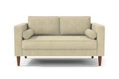 Delilah Apartment Size Sofa :: Leg Finish: Pecan / Size: Apartment Size - 74"w