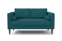 Delilah Loveseat :: Leg Finish: Pecan / Size: Loveseat - 60"w