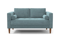 Delilah Loveseat :: Leg Finish: Pecan / Size: Loveseat - 60"w
