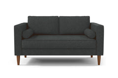 Delilah Loveseat :: Leg Finish: Pecan / Size: Loveseat - 60"w