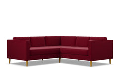 Delilah 2pc L-Sectional Sofa :: Leg Finish: Natural