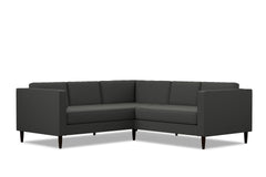Delilah 2pc L-Sectional Sofa :: Leg Finish: Espresso