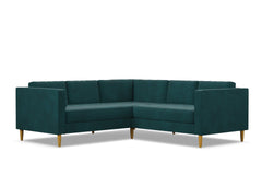 Delilah 2pc L-Sectional Sofa :: Leg Finish: Natural