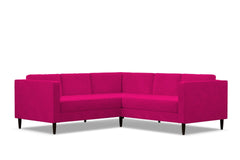 Delilah 2pc L-Sectional Sofa :: Leg Finish: Espresso