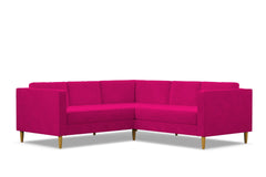 Delilah 2pc L-Sectional Sofa :: Leg Finish: Natural