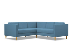 Delilah 2pc L-Sectional Sofa :: Leg Finish: Natural