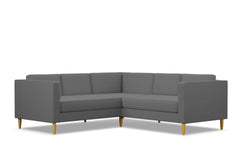 Delilah 2pc L-Sectional Sofa :: Leg Finish: Natural