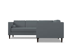 Delilah 2pc L-Sectional Sofa :: Leg Finish: Espresso
