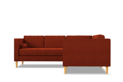Delilah 2pc L-Sectional Sofa :: Leg Finish: Natural