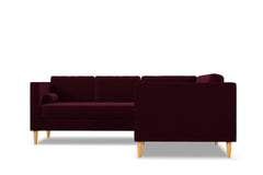 Delilah 2pc L-Sectional Sofa :: Leg Finish: Natural