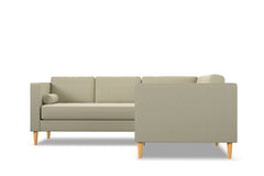 Delilah 2pc L-Sectional Sofa :: Leg Finish: Natural
