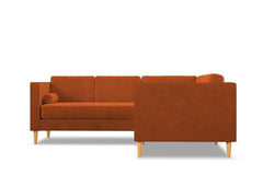 Delilah 2pc L-Sectional Sofa :: Leg Finish: Natural