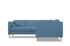 Delilah 2pc L-Sectional Sofa :: Leg Finish: Natural