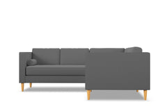 Delilah 2pc L-Sectional Sofa :: Leg Finish: Natural