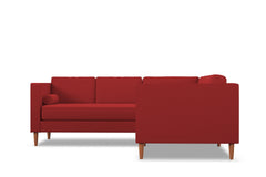 Delilah 2pc L-Sectional Sofa :: Leg Finish: Pecan