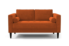 Delilah Apartment Size Sofa :: Leg Finish: Espresso / Size: Apartment Size - 74"w