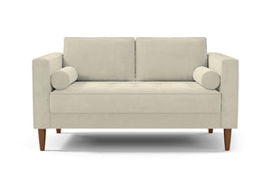 Delilah Loveseat :: Leg Finish: Pecan / Size: Loveseat - 60