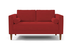 Delilah Loveseat :: Leg Finish: Pecan / Size: Loveseat - 60"w