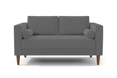 Delilah Loveseat :: Leg Finish: Pecan / Size: Loveseat - 60"w