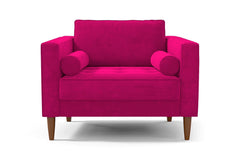 Delilah Chair :: Leg Finish: Pecan