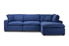 Ashton 5pc Modular Sectional with Ottoman