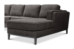 Westley 4pc Sectional Sofa :: Configuration: RAF - Chaise on the Right