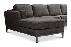 Westley 4pc Sectional Sofa :: Configuration: LAF - Chaise on the Left