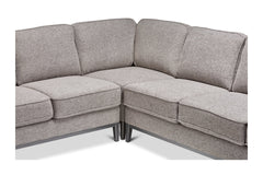 Westley 3pc L-Sectional Sofa :: Configuration: LAF - Loveseat on the Left