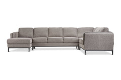 Westley 4pc Sectional Sofa :: Configuration: LAF - Chaise on the Left
