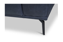 Harlow 2pc Leather Sectional Sofa :: Configuration: LAF - Chaise on the Left