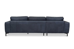 Harlow 2pc Leather Sectional Sofa :: Configuration: LAF - Chaise on the Left