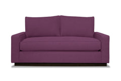 Harper Twin Size Sleeper Sofa :: Leg Finish: Espresso / Sleeper Option: Memory Foam Mattress