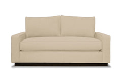 Harper Twin Size Sleeper Sofa :: Leg Finish: Espresso / Sleeper Option: Memory Foam Mattress