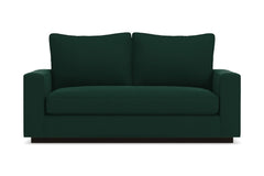 Harper Apartment Size Sleeper Sofa :: Leg Finish: Espresso / Sleeper Option: Deluxe Innerspring Mattress