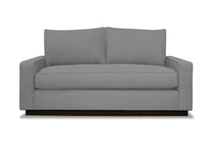 Harper Apartment Size Sleeper Sofa :: Leg Finish: Espresso / Sleeper Option: Deluxe Innerspring Mattress