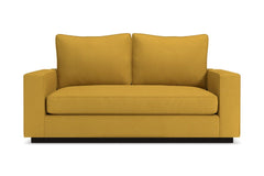 Harper Twin Size Sleeper Sofa :: Leg Finish: Espresso / Sleeper Option: Memory Foam Mattress
