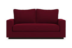 Harper Apartment Size Sleeper Sofa :: Leg Finish: Espresso / Sleeper Option: Deluxe Innerspring Mattress