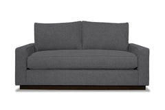 Harper Twin Size Sleeper Sofa :: Leg Finish: Espresso / Sleeper Option: Deluxe Innerspring Mattress