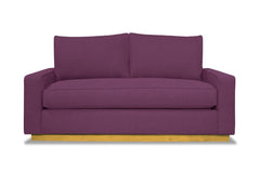 Harper Twin Size Sleeper Sofa :: Leg Finish: Natural / Sleeper Option: Memory Foam Mattress