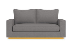 Harper Apartment Size Sleeper Sofa :: Leg Finish: Natural / Sleeper Option: Deluxe Innerspring Mattress