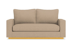 Harper Twin Size Sleeper Sofa :: Leg Finish: Natural / Sleeper Option: Memory Foam Mattress