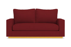 Harper Apartment Size Sleeper Sofa :: Leg Finish: Natural / Sleeper Option: Deluxe Innerspring Mattress