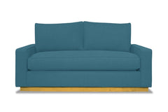 Harper Apartment Size Sleeper Sofa :: Leg Finish: Natural / Sleeper Option: Deluxe Innerspring Mattress
