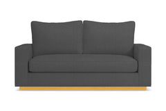 Harper Apartment Size Sleeper Sofa :: Leg Finish: Natural / Sleeper Option: Deluxe Innerspring Mattress