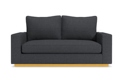 Harper Apartment Size Sleeper Sofa :: Leg Finish: Natural / Sleeper Option: Deluxe Innerspring Mattress