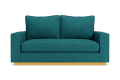 Harper Apartment Size Sleeper Sofa :: Leg Finish: Natural / Sleeper Option: Deluxe Innerspring Mattress