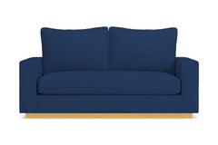 Harper Twin Size Sleeper Sofa :: Leg Finish: Natural / Sleeper Option: Deluxe Innerspring Mattress